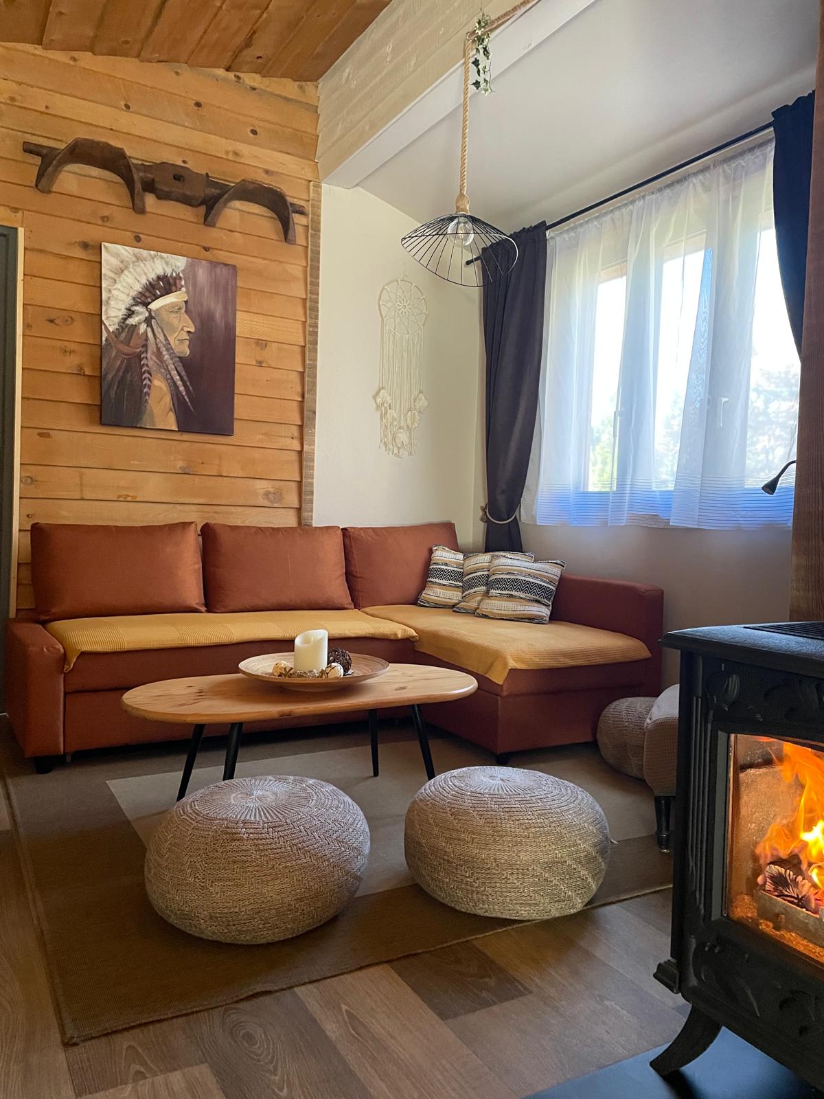 Le salon du grand gîte