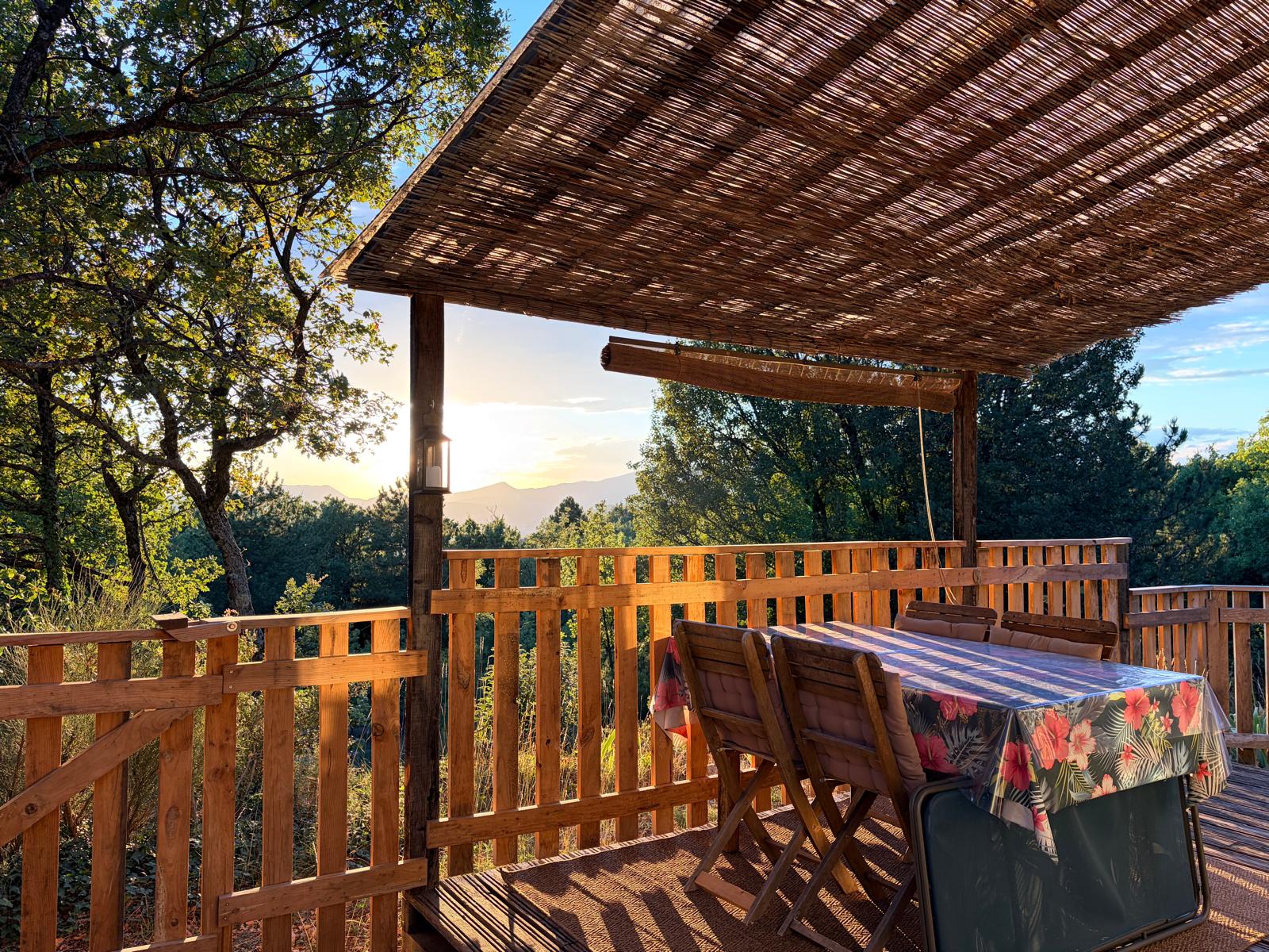 Chalet avec vue magnifique